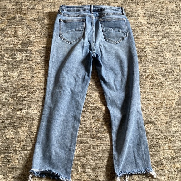 Driftwood Women's Meg Blue Jeans - size 28 - fray hem - Picture 7 of 9